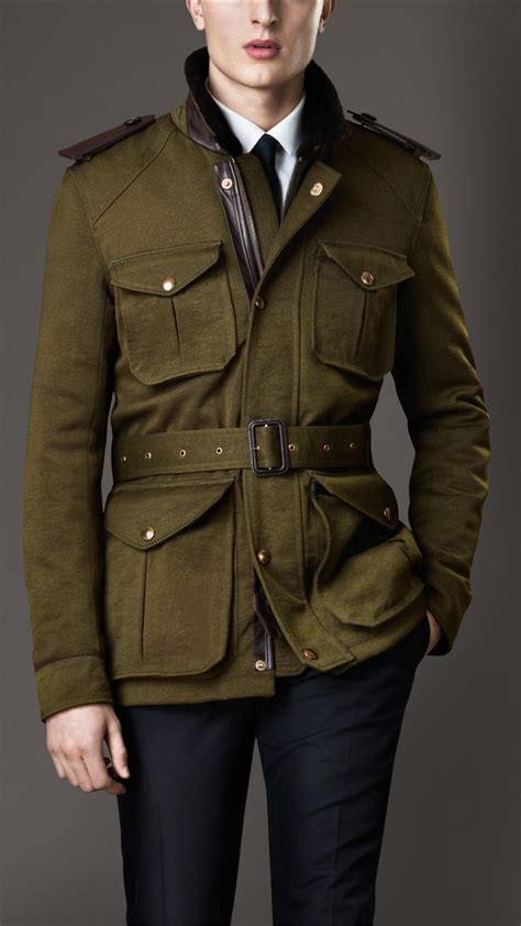 burberry military jacket.